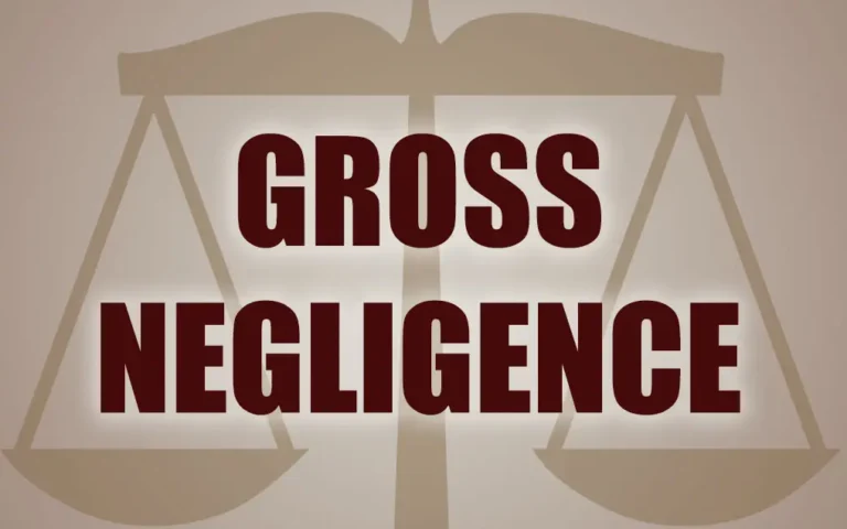 Gross Negligence